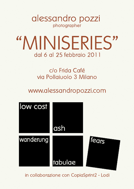 miniseries exhibition @fridacaffè